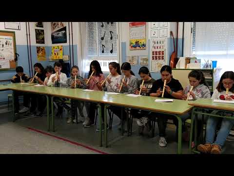 "Señorita" - Shawn Mendes y Camila Cabello - Flauta dulce - 6°A y 6°B