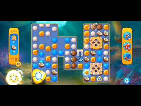 Fishdom Easy Level 9853 (with ingame boosters) @choraelmin