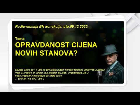 Opravdanost cijena novih stanova? || BN KONEKCIJA