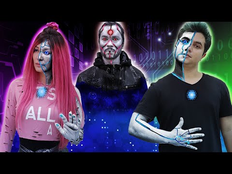 Maloucos em : TRANSFORMAÇÃO WIIZINHO E FRANZINHA EM ROBÔS !