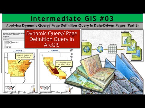 Intermediate GIS # 03 | Dynamic/ Page Definition Query in Data-Driven Pages (Part 3) [Urdu/ Hindi]