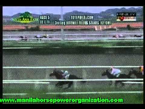 2011 Philracom 3rd Leg Juvenile Fillies Stakes MHP SAP SC AUG. 13, 2011 RACE 5 HUMBLE RICHES.mpg