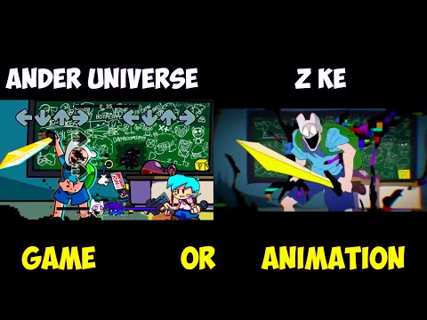 Corrupted Hero but Everyone Sings it  Friday Night Funkin Animation z Ke or Game