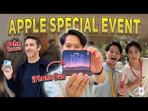 EKSKLUSIF😱⁉️ iPhone DUO: iPhone LIPAT Pertamanya Apple📱 HANDS ON Langsung di Apple Park,  Cupertino🍎