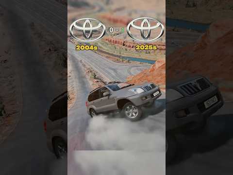 Old Toyota vs New Toyota 2025 | Legends Collide #beamngdrive #toyota #automobile