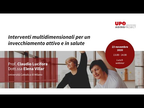 Interventi multidisciplinari per un invecchiamento attivo e in salute - Lunch seminar