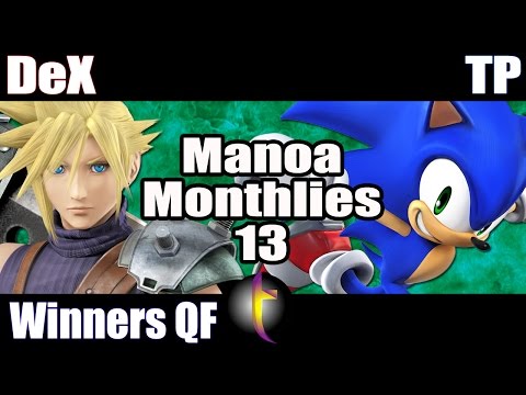MM13 Singles: SSB Wii U - WQF - DeX vs Tropical Pyramid