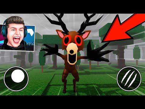 Ich SPIELE SELBER als THE DEER in 99 NÄCHTE IM WALD ROBLOX!