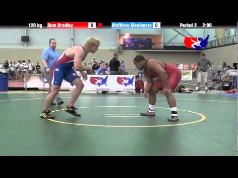 University Nat`ls FS  120 kg: Dom Bradley vs. Matthew Meuleners
