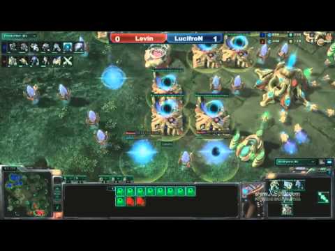 SC2:WCS Finals 2012 Group G LucifroN vs Levin (Game 2)