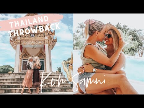 WEGAN'S THAILAND THROWBACK | Koh Samui Vlog Montage | Lesbian Couple | Wegan