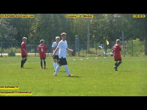 Skrót meczu młodzików: KS Żupawa - Czarni Lipa (31.08.2019)