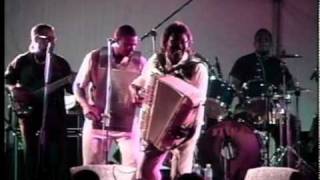 Buckwheat Zydeco at WMNF Heatwave Festival, Cuban Club Tampa 2000