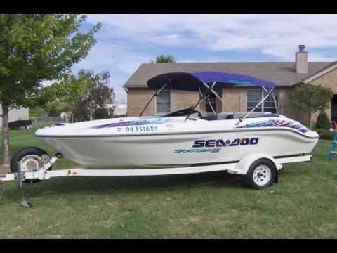 SeaDoo Sportster 1800 Twin Engine Jet Boat For Sale call 513-207-3542 Photos
