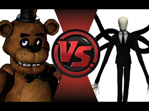 FREDDY FAZBEAR vs SLENDERMAN! Cartoon Fight Club Episode 14!