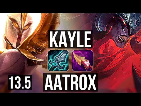 KAYLE vs AATROX (TOP) | 300+ games, 4/1/1 | KR Master | 13.5