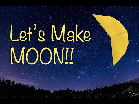 Origami Time Ep 25 (Let's make MOON Origami Together)