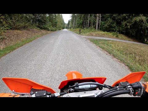 Maybe the best way to warm up your KTM/HUSKY TBI bike.  Unless fouling spark plugs turns you on