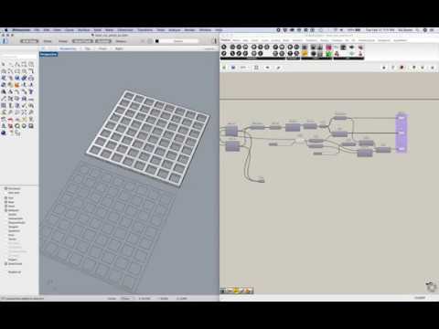 Grasshopper Tutorial: How to Make a Laser Cut Panel