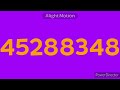 Colorful Numbers 1 To 100 Million