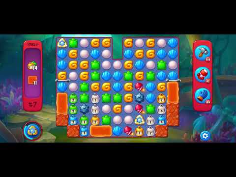 Fishdom Hard level 10859 no boosters フィッシュダム ハード