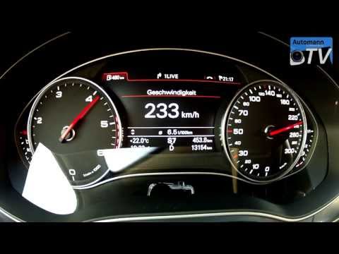 2013 Audi A6 3.0 TDI (204hp) multitronic - 0-230 km/h (1080p FULL HD)