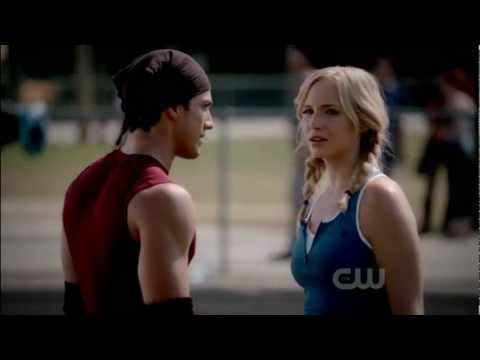 Tyler and Caroline (3x06 ''Smells Like Teen Spirit'', Part 1/2)
