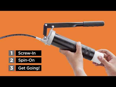 SPIN - ON GREASE GUN | GROZ