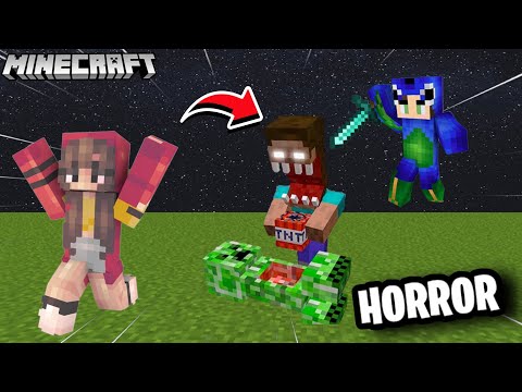 Ekta More - Playing SCARIEST MAP at 3:00AM😱 with @AyushMore in Minecraft hindi