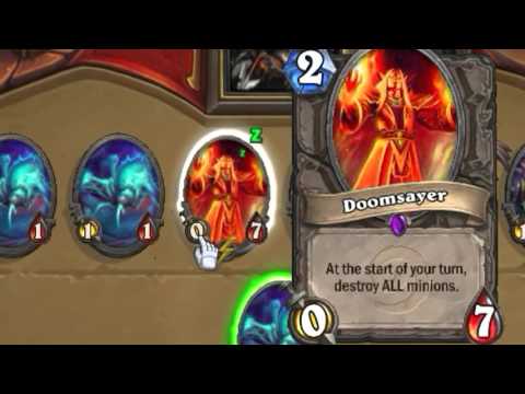 You face Lord Jaraxxus! Hearthstone lucky moment