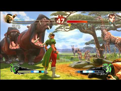 Zangief [ SGLeroy ] vs Chun-li [ Cybermynd ] SSF4 Online Ranked Matchs True HD - S Series