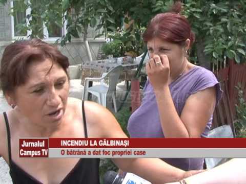 INCENDIU LA GALBINASI