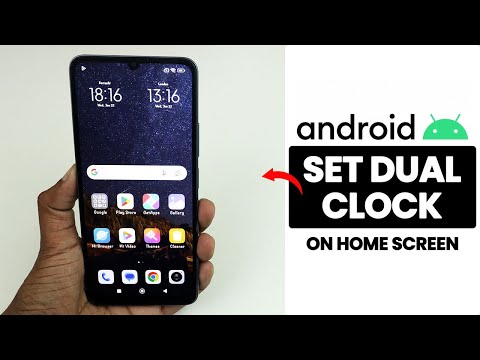 (2025) How to Set Dual Clock on Homescreen In Any Android