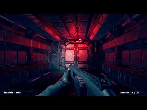 Darkness in spaceship Walkthrough