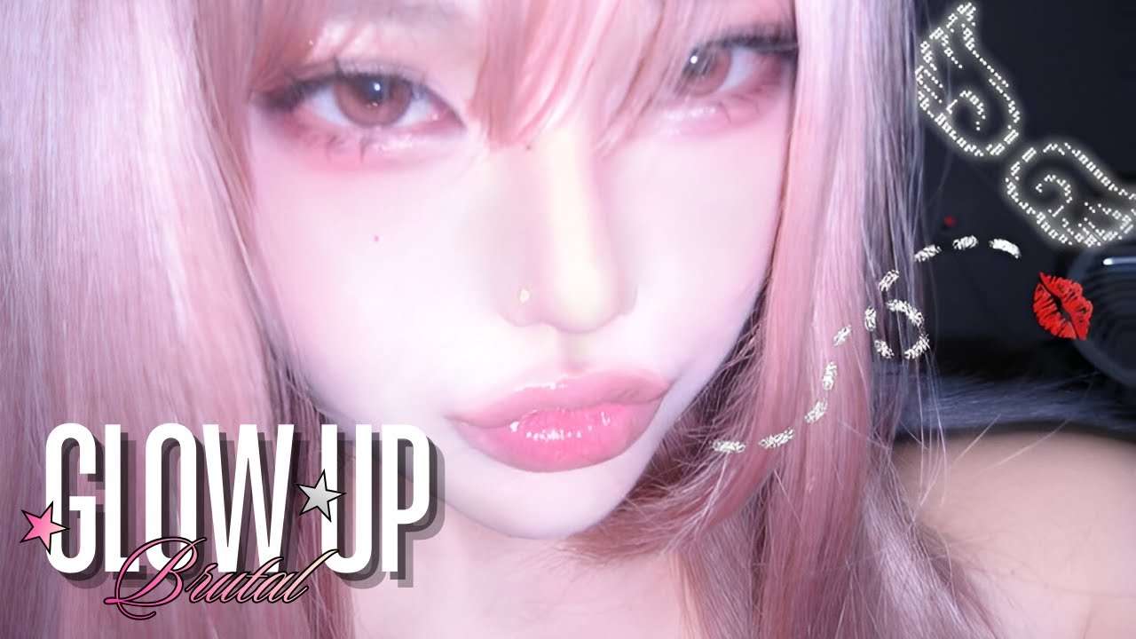 nivel de BELLEZA máximo: 360° GLOW UP BRUTAL ⚠️ (usar con cuidado)