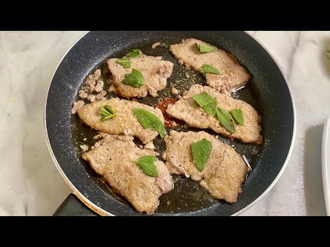 Scaloppine di Vitello al Limone 🍋Ricetta Velocissima #live #carne  #beef