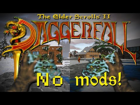Suffering Daggerfall WIth NO Mods!