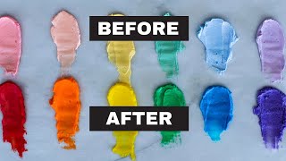 How to get brighter Swiss meringue buttercream colors