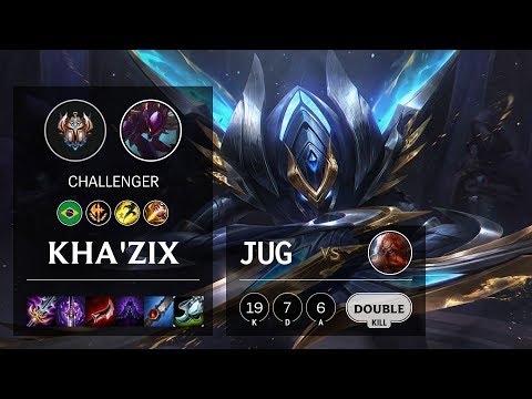 Kha'Zix Jungle vs Gragas - BR Challenger Patch 10.10