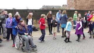 preview picture of video 'Belper Churches Easter Flashmob 2015'