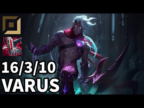 Varus ADC vs Aphelios - Ranked Master - Patch KR 12.17