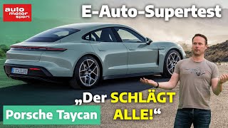 Porsche Taycan 2.0 - neuer Langstreckenkönig? E-Auto Supertest mit Alex Bloch | 