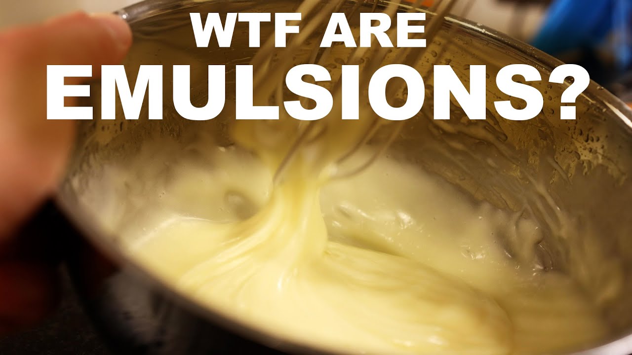 How emulsions make food butter