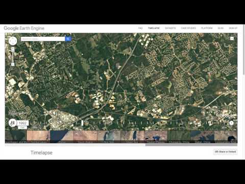 1984-2016 Sprawl Along I-85 in Gwinnett