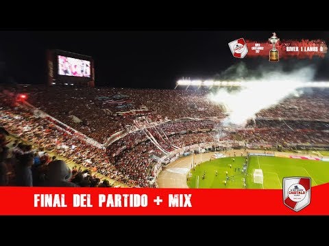 FINAL DEL PARTIDO + FIESTA / River Plate vs Lanus - Copa Libertadores 2017