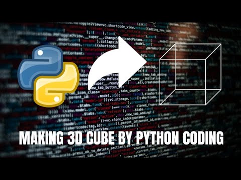 Create 3d Cube Using Python Python Opengl Shorts Python Pythonprogramming Coding