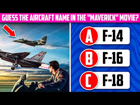 Test your knowledge of the Top Gun movie! Top Gun Maverick Trivia
