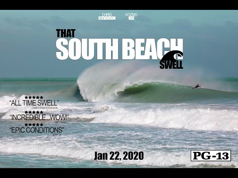 Veliki valovi in ​​neverjetno valovanje na South Beachu