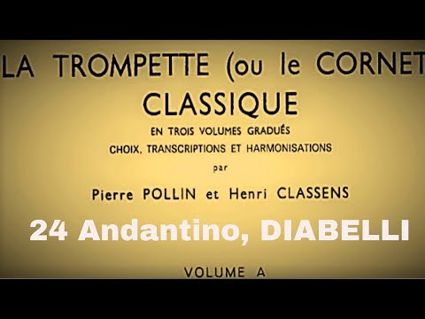 La Trompette Classique Volume A - 24 ANDANTINO Antonio DIABELLI