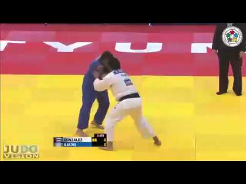 Judo World Masters Tyumen 2013: Asley GONZALEZ (CUB) - Ilias ILIADIS (GRE) Semi Final [-90kg]